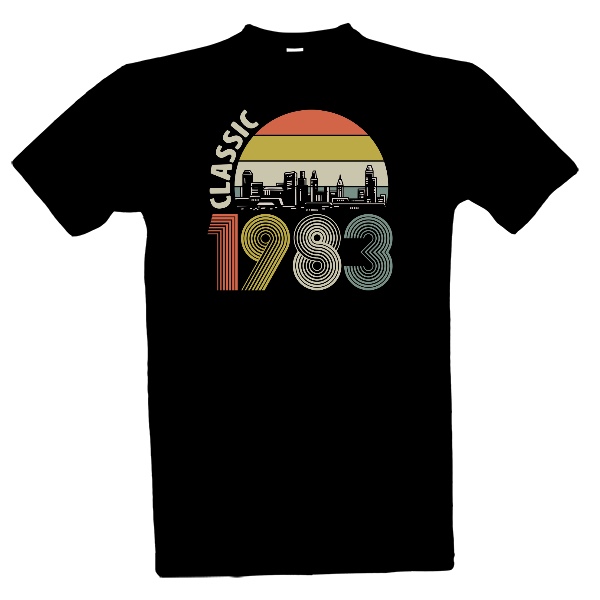 Tričko s potiskem 1983 Classic City