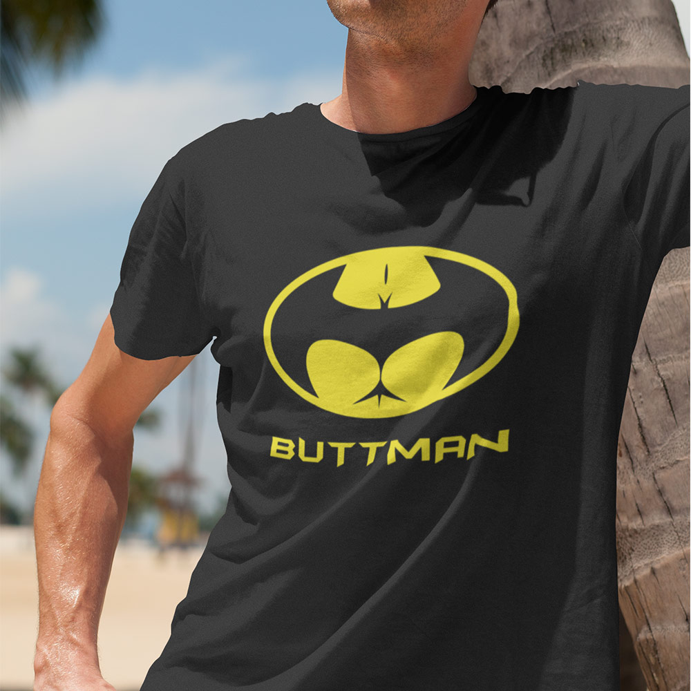 Tričko s potiskem Buttman