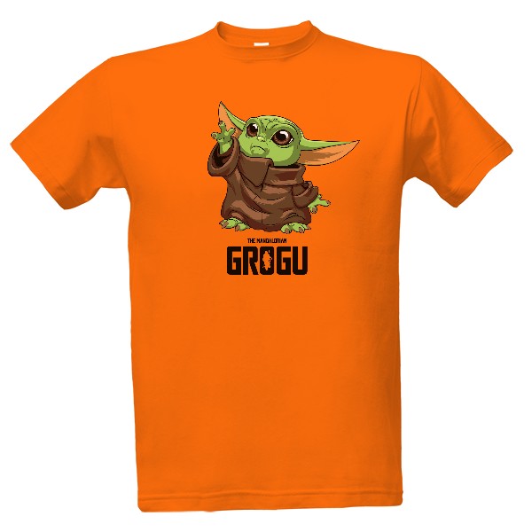 Tričko s potiskem Grogu - Baby Yoda