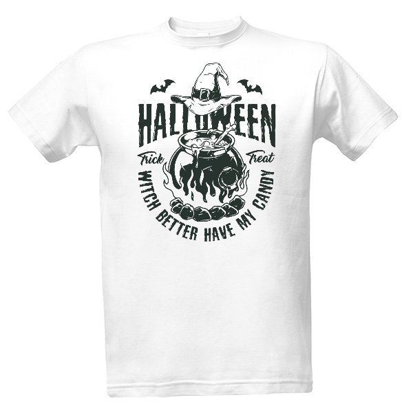 Tričko s potiskem Halloween #024