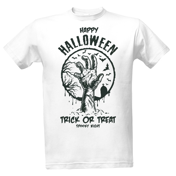 Tričko s potiskem Halloween #030
