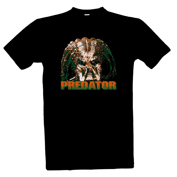 Tričko s potiskem Predator