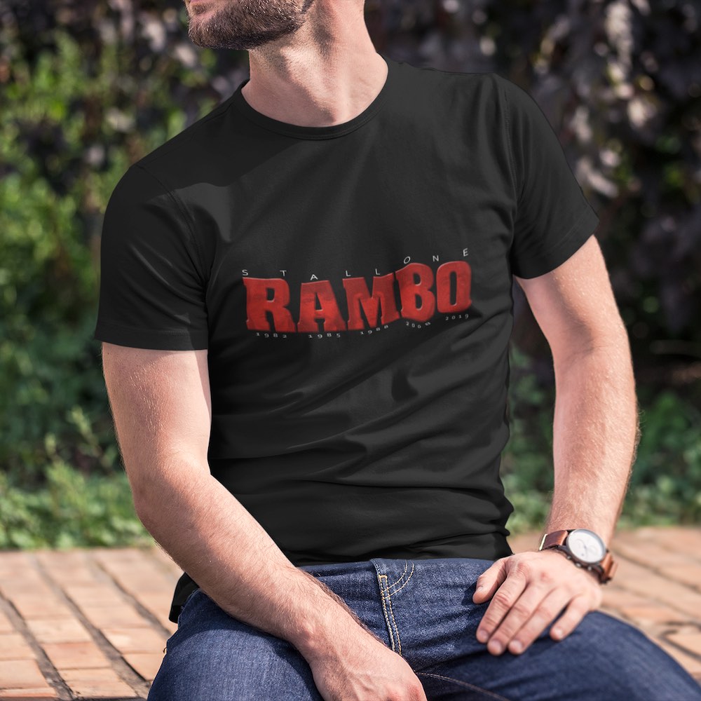 Tričko s potiskem RAMBO