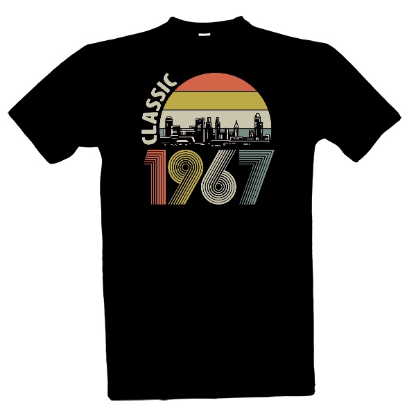 Tričko s potiskem 1967 Classic City