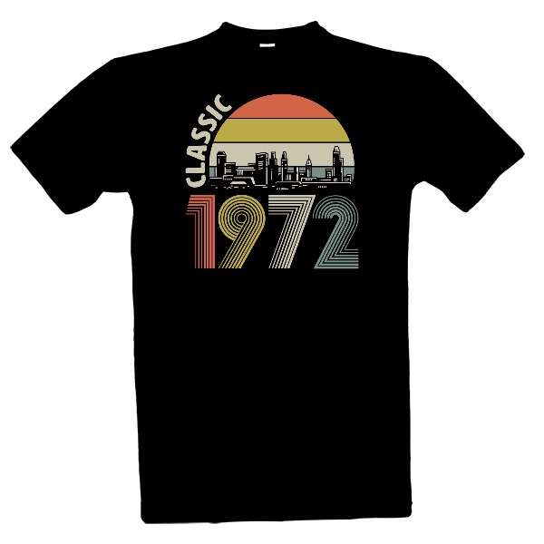 Tričko s potiskem 1972 Classic City