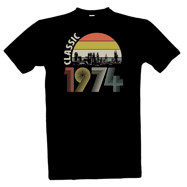 Tričko s potiskem 1974 Classic City