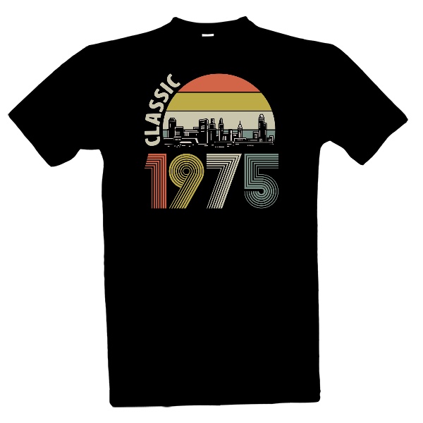 Tričko s potiskem 1975 Classic City
