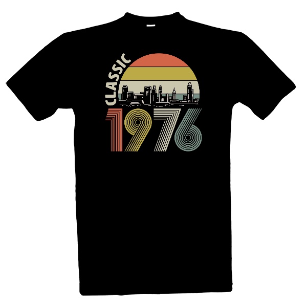 Tričko s potiskem 1976 Classic City