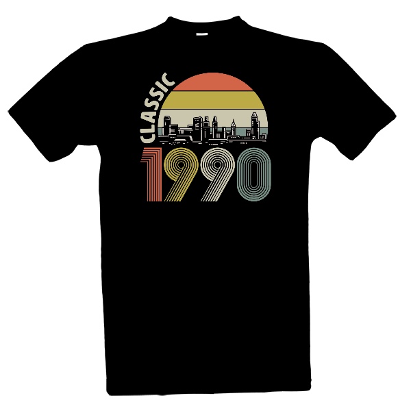 Tričko s potiskem 1990 Classic City