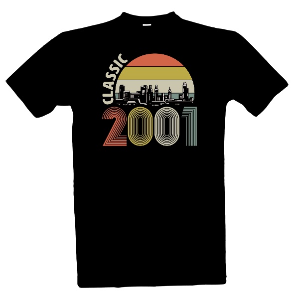 Tričko s potiskem 2001 Classic City