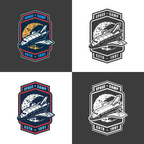 Tričko s potiskem Space Camp