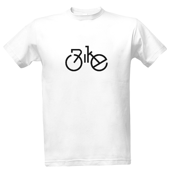 Tričko s potiskem Bike