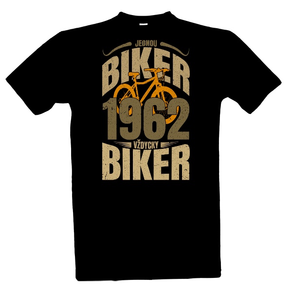 Tričko s potiskem Biker 1962