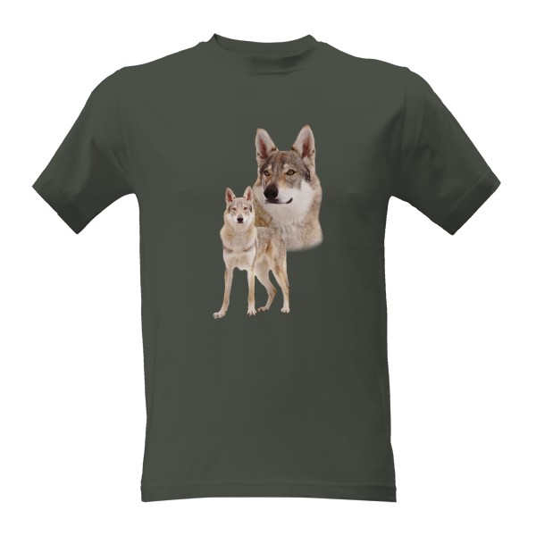 Tričko s potiskem Československý vlčák