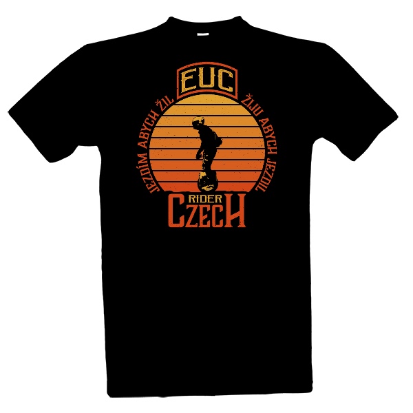 Tričko s potiskem EUC - Czech Rider
