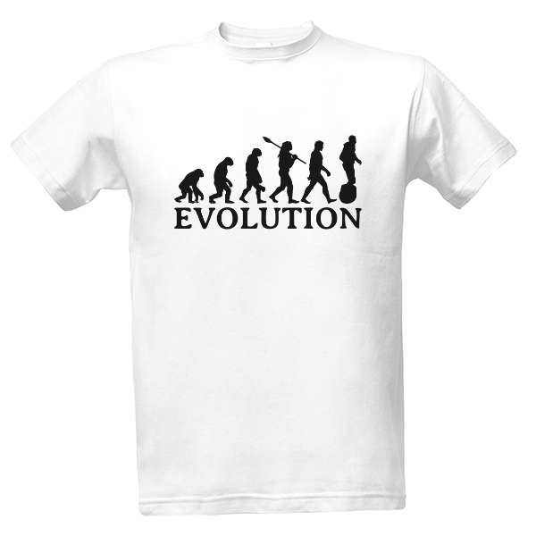 Tričko s potiskem EVOLUTION - EUC