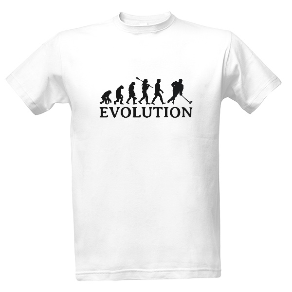Tričko s potiskem EVOLUTION - hokej