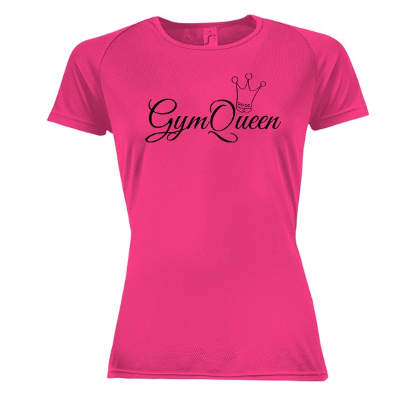Dámské funkční tričko s potiskem Gymqueen