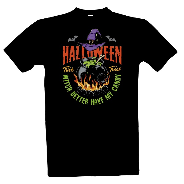Tričko s potiskem Halloween #003