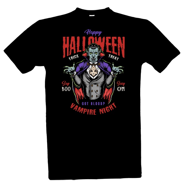 Tričko s potiskem halloween #018