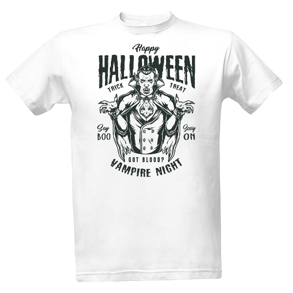 Tričko s potiskem Halloween #056