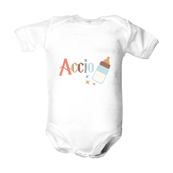 Dětské body s potiskem Harry Potter: Accio Mléko