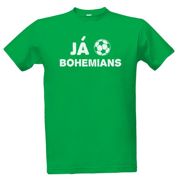 Tričko s potiskem Já miluju Bohemians