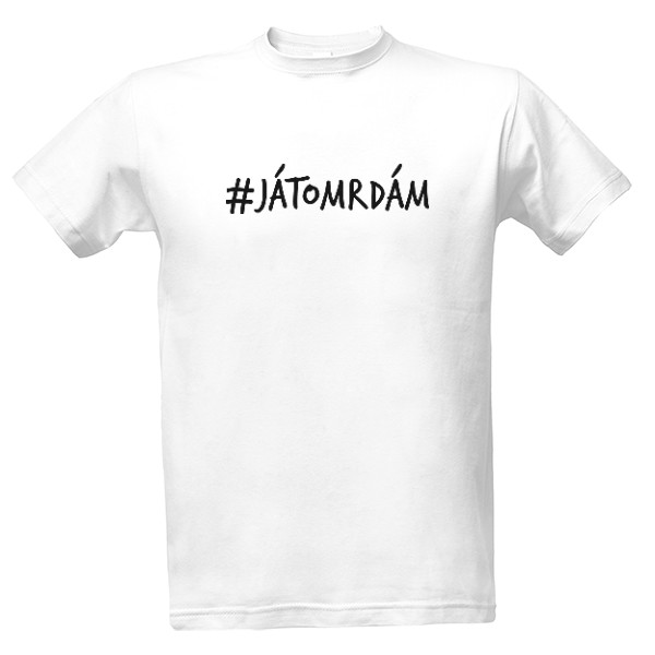 Tričko s potiskem Já to mrdám