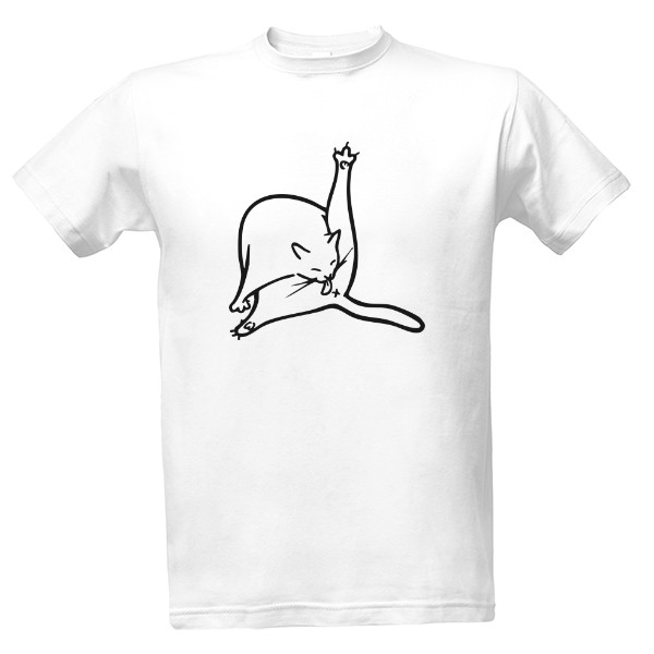 Tričko s potiskem Kočičí Věnec