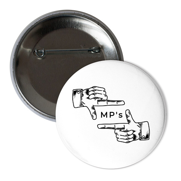 MP's placka BÍLÁ