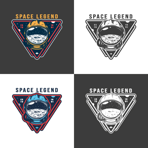 Tričko s potiskem Space Legend