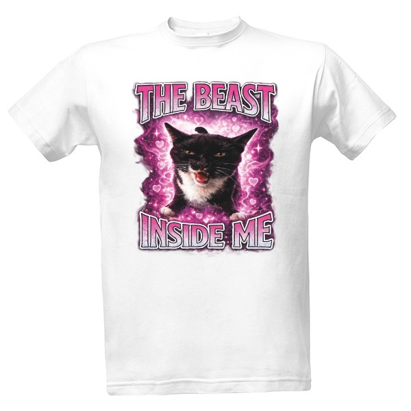 Tričko s potiskem The Beast Inside