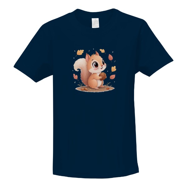 Tričko s potiskem Veverka