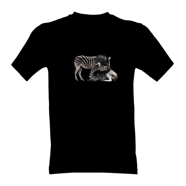 Tričko s potiskem Zebry
